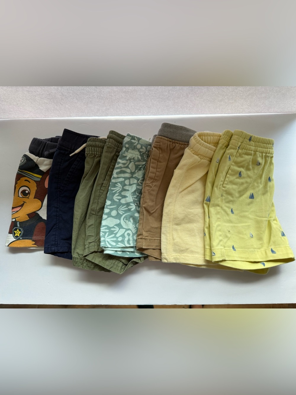 (7) Toddler Boy Summer Shorts Size: 18 months and 18-24 months